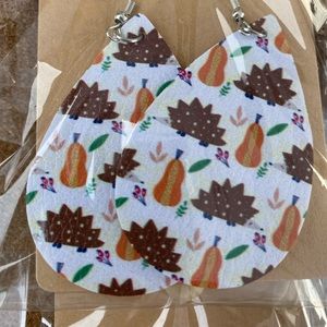 Cute fall earrings